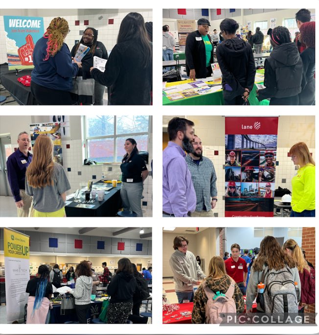 AllianceWfhs's tweet photo. The Pathways to Success Career Event was a huge success!  Thank you, teachers, for bringing your 1st and 2nd period classes.  We had over 50 businesses, organizations, programs, community and career colleges, and military present career information and work-based opportunities. https://t.co/7HLKajxOrE