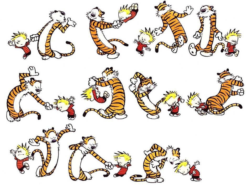 Shake that booty today! Happy Friday everyone! #CalvinandHobbes