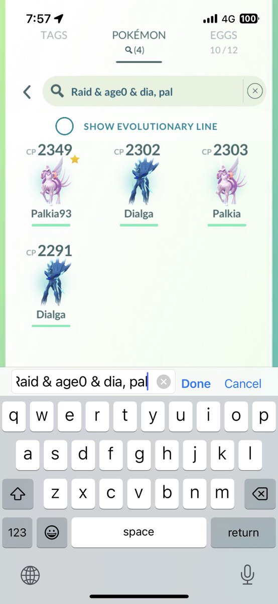 choon_thai's tweet photo. Thanks for the invite @Ben_Butterworth One fled but I never thought I can catch these origin forms on first day release.
It’s fun.
And damn the remote raid cap. 🥹
#SinnohTour #originform #Palkia #Dialga https://t.co/EltNx72But