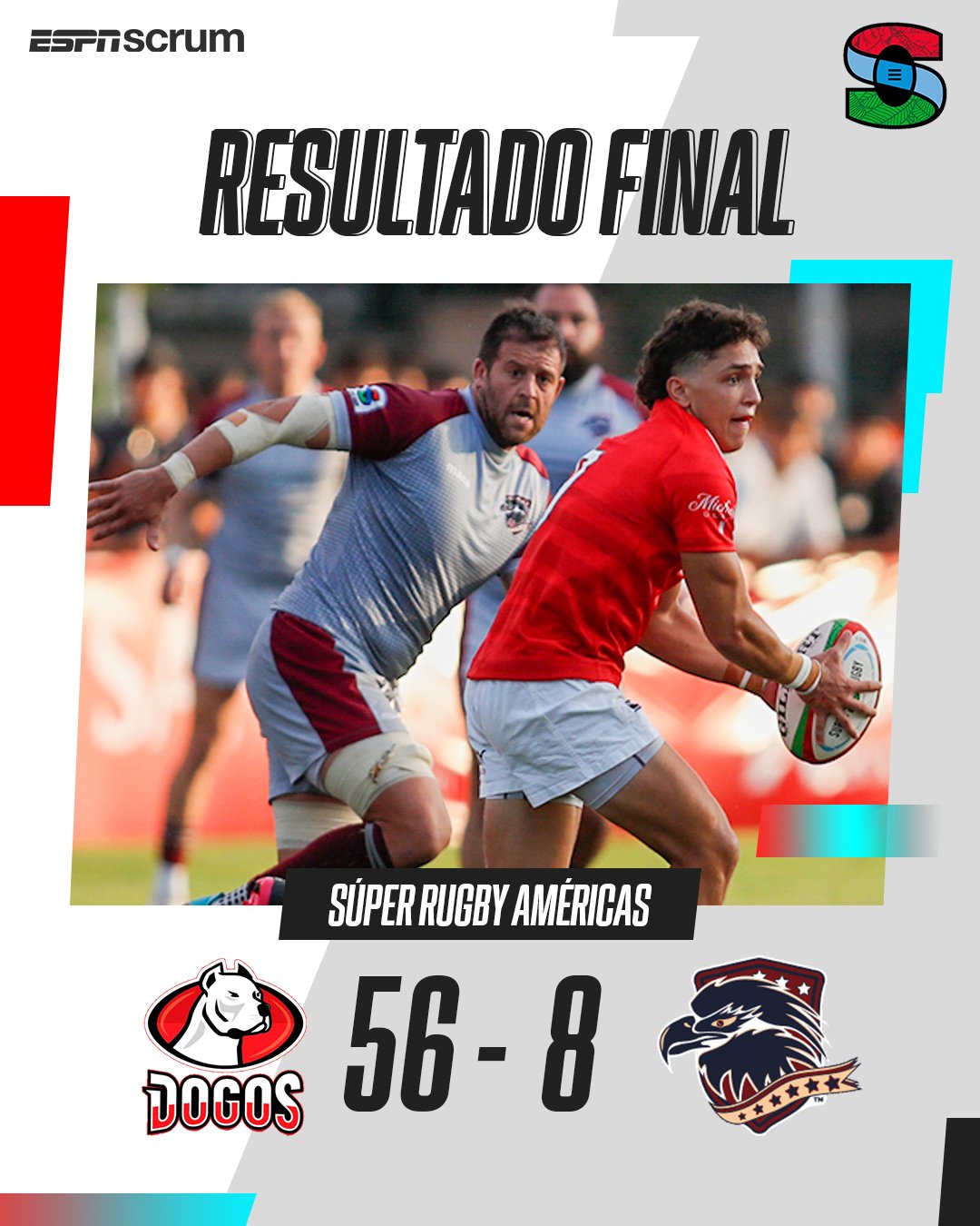 Super Rugby Américas: Dogos XV debutó con goleada | Canal Showsport