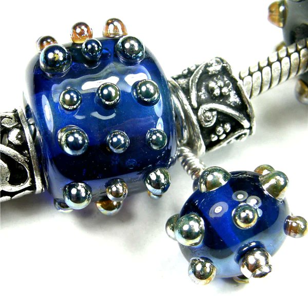 Covergirlbeads's tweet photo. Handmade #LargeHole #Lampwork #Beads, Glass Nugget Set, Cobalt #Blue Metallic Dots https://t.co/jwLJotKnTP #LargeHoleBeads #LampworkBeads #SliderBeads #EuroStyleBeads #BigHoleBeads #LampworkJewelry #EuropeanCharms #BHB #LHB #BraceletBeads #AddABead #ShopSmall  @Covergirlbeads https://t.co/nHfmTXOZFl