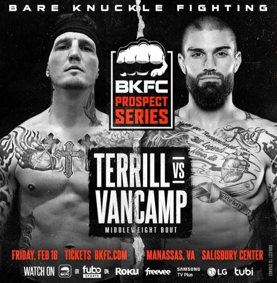 DianaBelbita's tweet photo. Hi Virginia,
See you at The Salisbury Center (Manassas) for @bareknucklefc 🤜🏻🤛🏻
#TeamJumpman
@cameronvancamp https://t.co/4G5SHUiTL6