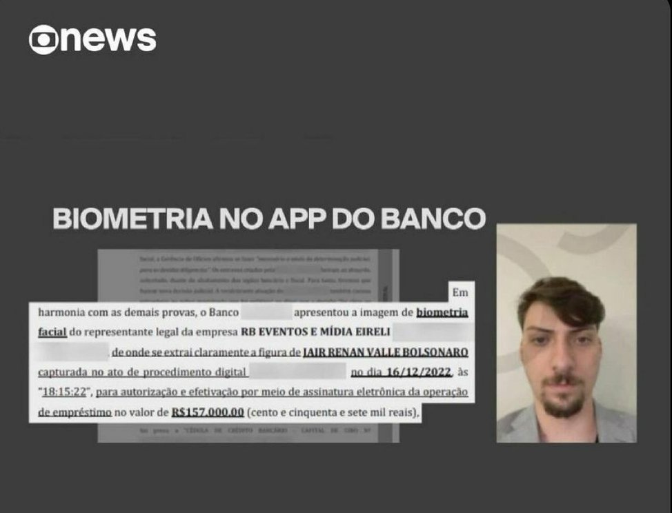 SOCORRO, PQ EU NÃO ESTOU SABENDO LIDAR COM ESSA MERDA! O Jair Renan tomou um empréstimo fraudulento via BIOMETRIA FACIAL, PORR@! O maluco  meteu A PRÓPRIA CARA NA FOTO PRA COMETER O CRIME! VTNC! 🤣Deus, obrigado por fazer os BOLSONARO OS ANIMAIS MAIS BURROS DO MUNDO 🙌🤣