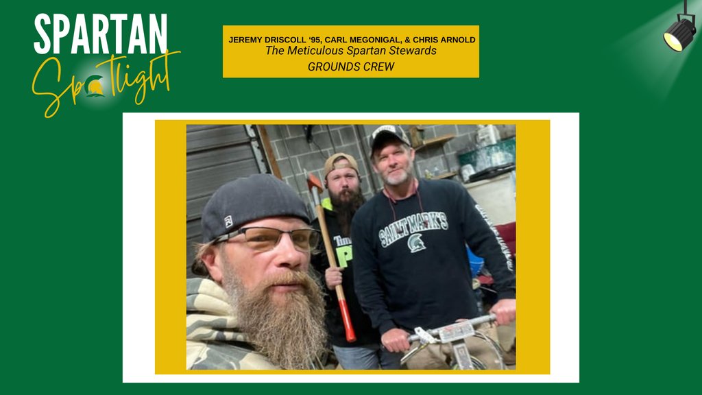 Join us in showing appreciation for our amazing ground crew! 👏

#saintmarkshs #spartanstrong #allthingspossible #spartanspotlight