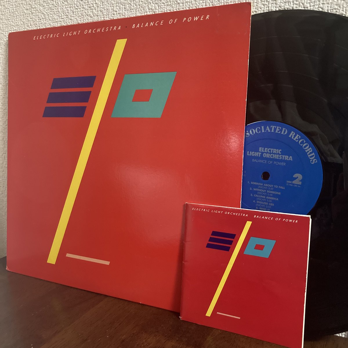 38年前の1986年2月17日アルバム発売。

Electric Light Orchestra - Balance of Power(UK:9 US:49)

#ElectricLightOrchestra #レコード