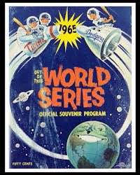 #1965WorldSeries: NL champion Los Angeles Dodgers vs. AL champion Minnesota Twins Best of 7: Minnesota Twins 102–60, .630, GA: 7 Los Angeles Dodgers 97–65, .599, GA: 2 Managers: Sam Mele - @Twins Walter Alston - @Dodgers