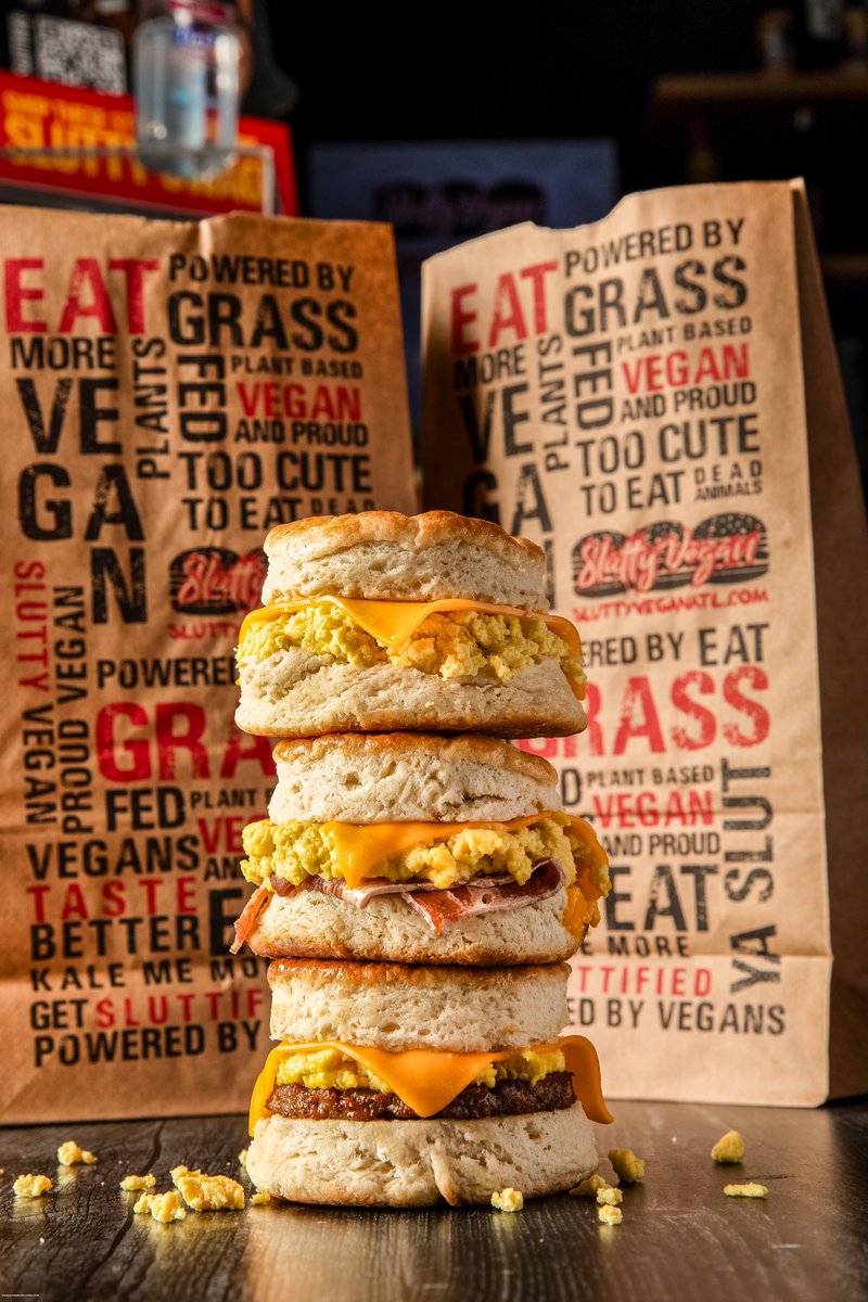 SluttyVeganATL's tweet photo. THE ANNOUNCEMENT YOU’VE BEEN WAITING FOR‼️‼️‼️👀😲
YES, YOU READ THAT RIGHT✅ WE ARE NOW SERVING BREAKFAST ON THE WEEKEND‼️ STARTING MARCH 1ST AT OUR EDGEWOOD LOCATION!
🥓🍳🥐☕️
⏰BREAKFAST HOURS⏰
Fri-Sun: 6-11:30AM
#SluttyVeganATL #SluttyBreakfast #SluttyVegan #Sluttified https://t.co/g5DdLvZC8D