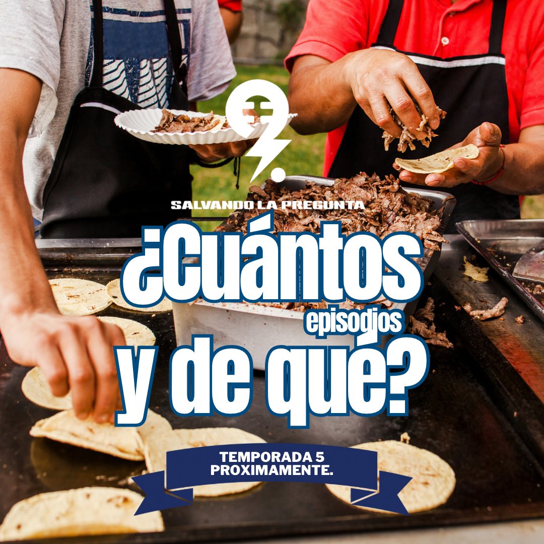 Salvapreguntas's tweet image. ¿La quinta es la vencida?
Llegamos o nos vamos. 

Salvando La Pregunta. 
Temporada 5. 
Próximamente. 

#Podcast #PodcastMX #entrevistas