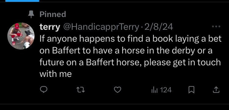 HandicapprTerry's tweet photo. @SwiftHitter https://t.co/YjAuD5ag1Q