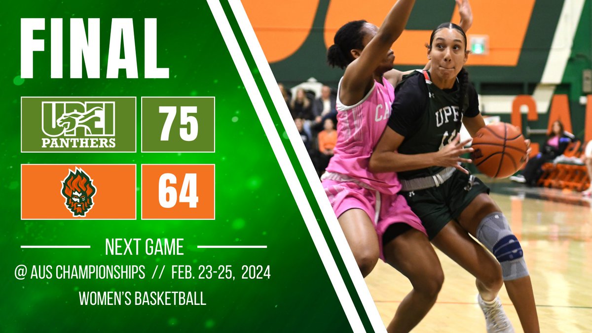 FINAL | #Panthers 75 - @gocapersgo 64 Going into the playoffs on a high note! L. RAINFORD – 30 pts, 4 reb, 3 ast, 3 stl LANCASTER – 11 pts, 4 ast, 3 reb, 1 stl A. RAINFORD – 10 pts, 3 reb, 1 ast #GoPanthersGo | #Basketball