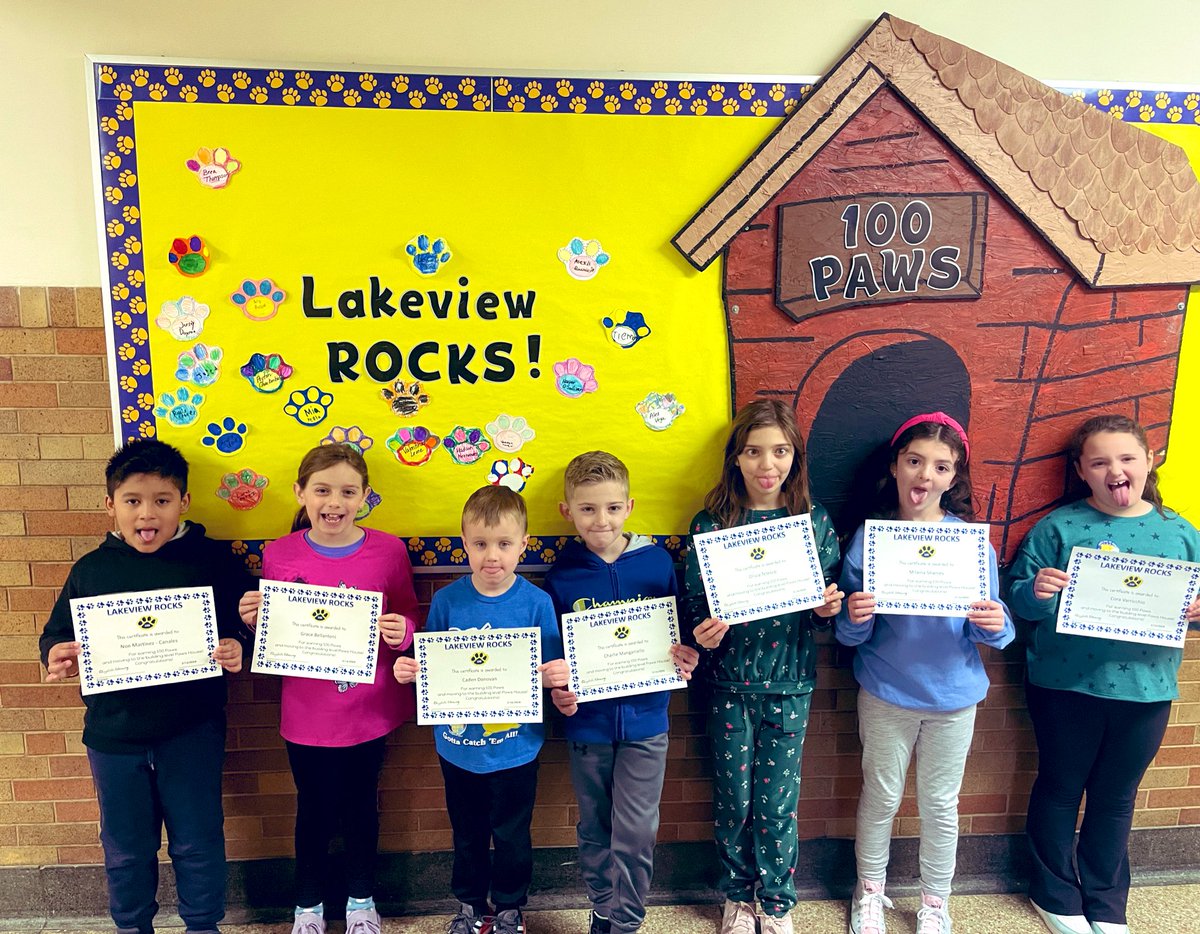 BlessingMahopac's tweet photo. 100 Paws! 🐾 #PBIS #LVROCKS @leighgal_LKV https://t.co/AxoW2nrbcz