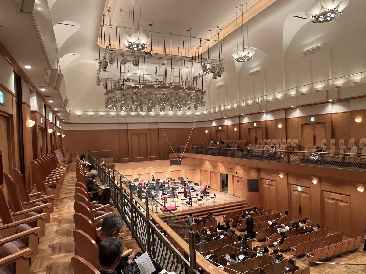 ichirikiya's tweet photo. #ACO71 愛知室内オーケストラ定期でしらかわホールへ🎼
しらかわホー���があと半月で閉館になるなんて、未だ信じられず😢 https://t.co/Z7L51ZwXpN