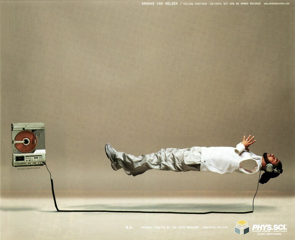 NIYMUSE's tweet photo. Inspired by Marc Eckō’s PHYS.SCI.
Spring/Summer Campaign, (2001) https://t.co/Xw5H6YKnTQ