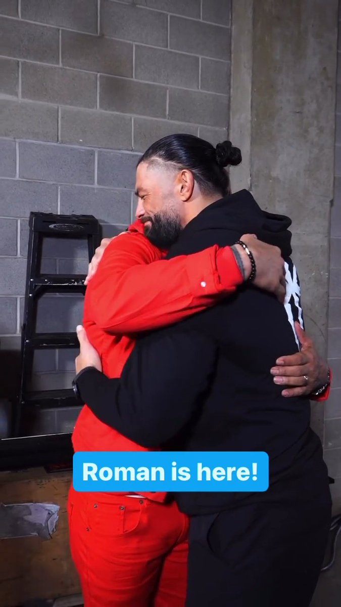 This 🫂😌♥️🩸☝🏽
#RomanReigns #JimmyUso

#SmackDown