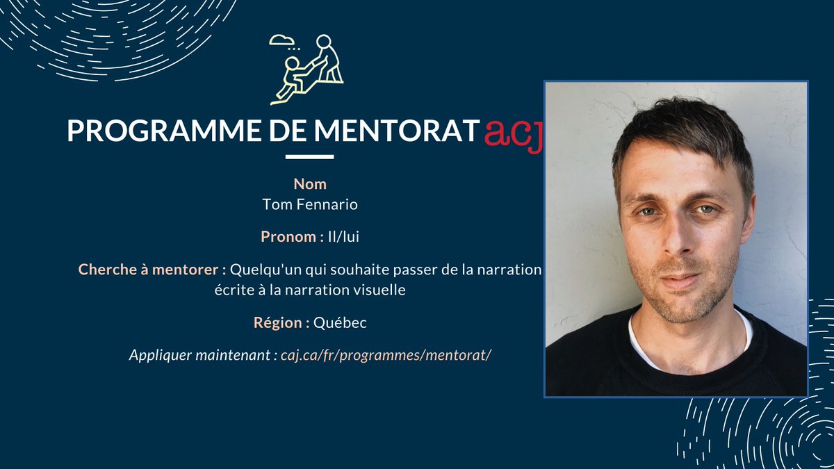 Une carrière de journaliste vidéo vous intéresse ? Ou souhaitez-vous simplement acquérir de nouvelles compétences ? @tfennario est journaliste vidéo pour APTN National News depuis près de 10 ans. Postulez pour travailler avec lui avant le 28 février : caj.ca/fr/programmes/…