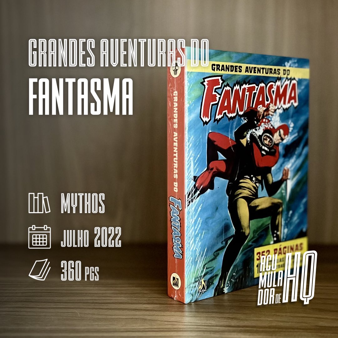 AcumuladorDeHQ's tweet photo. Novamente o clássico Fantasma dando as caras por aqui. E vem com um compiladão de histórias produzidas diretamente na Itália lá em meados dos anos 1960.
#ofantasma #espiritoqueanda #thephantom #fratellispada #kingfeatures #quadrinhos #hq #comics #colecionador #acumuladordehq https://t.co/LunEHJi75i