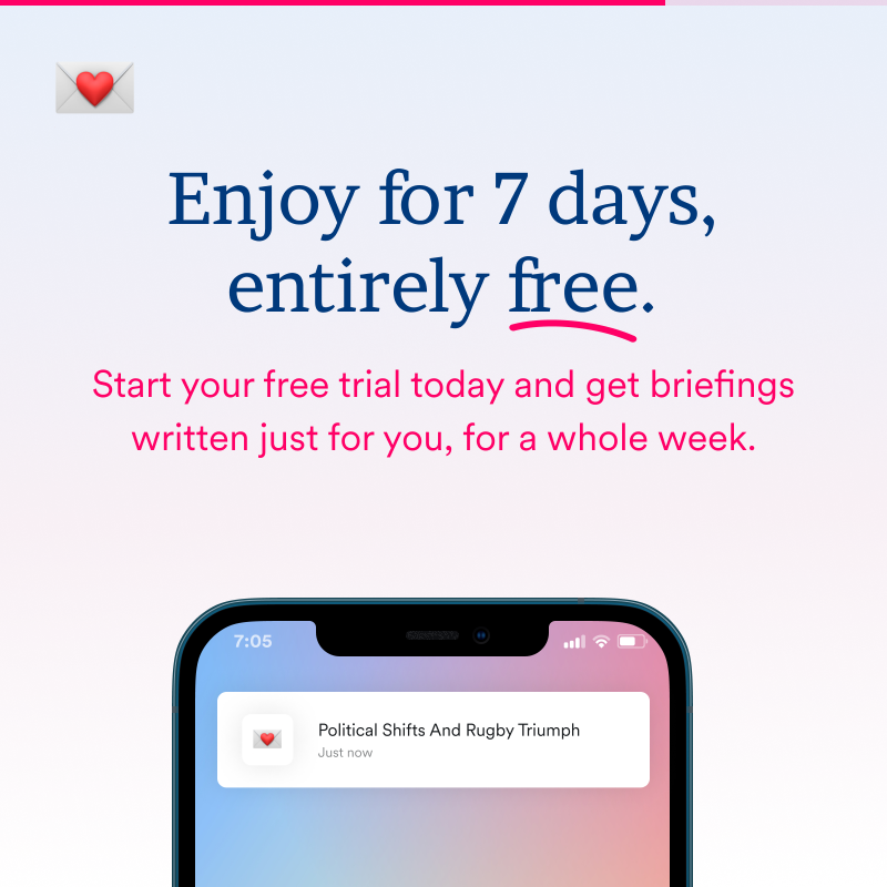 HeyCharlie___'s tweet photo. Discover 💌 Inbox, by Charlie ... a smart, daily news insights that matter to you.