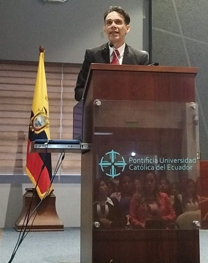 EcEnDirecto's tweet photo. #URGENTE | El Partido Socialista del Ecuador y el Movimiento Unidos anuncian al criminólogo Pedro Granja cómo su precandidato a la presidencia de la República.
Granja ha sido formado en importantes Universidades italianas. 

#PedroGranja https://t.co/Q6D0ioUedE