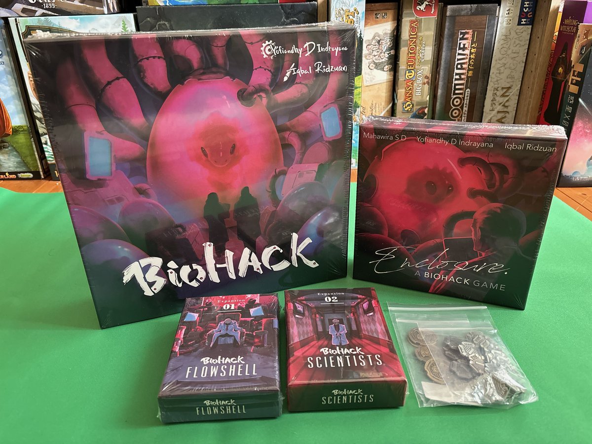 JUmk4g5's tweet image. #BioHACK
#うちばこや
我が家にもいよいよ着弾です！
箱がずっしりしてて開封がめちゃ楽しみ！😆