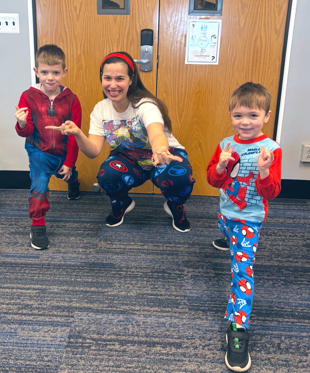 scotto_educator's tweet photo. Spider-Man on Pajama Day! #CBSProud @SpiderMan #SpiderMan @MarvelStudios https://t.co/PIqEXb9Wdq