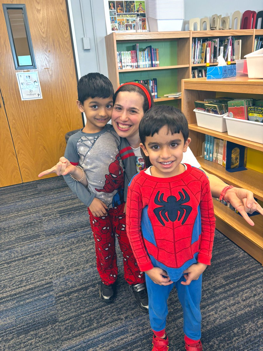 scotto_educator's tweet photo. Spider-Man on Pajama Day! #CBSProud @SpiderMan #SpiderMan @MarvelStudios https://t.co/PIqEXb9Wdq