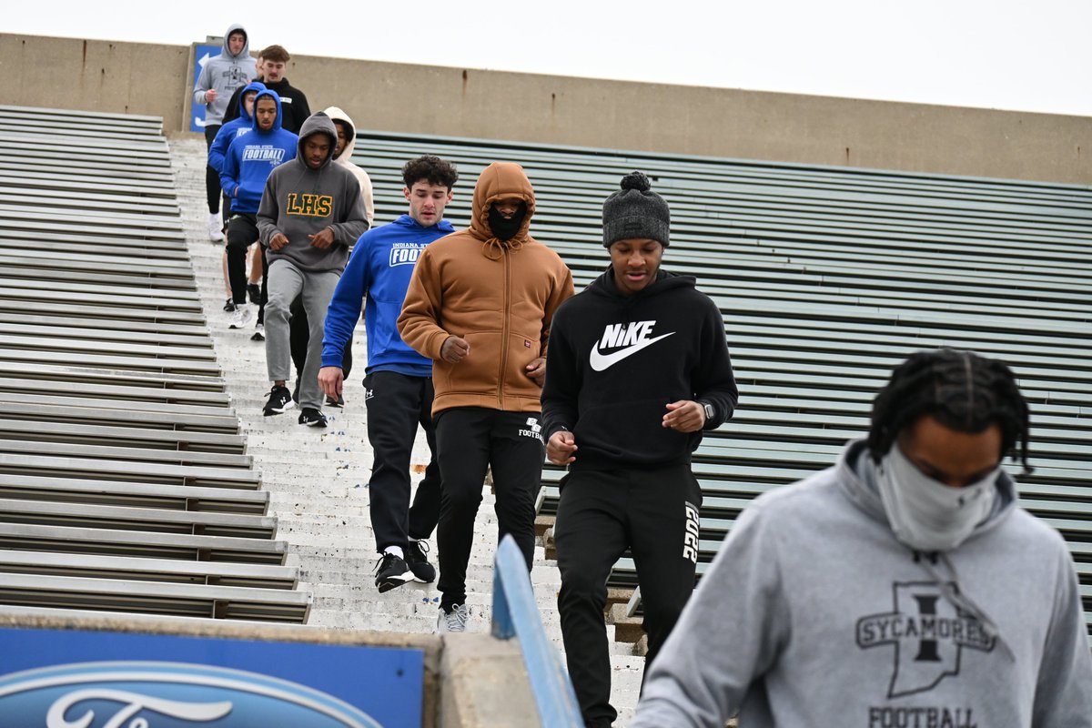 Stair workout complete - ✔️ Better every day! #MarchOn | #LeaveNoDoubt