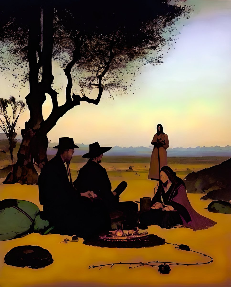 xalieri's tweet photo. Stories from the edge of the desert, set 1. 3 of 3
#AMuchNeededBreak #WithAFriendOrTwo #HaveASeat #BringSnacks #ValueTheShade #WeirdArt #PsychologicalLandscape #ImSureItMustMeanSomething
#DarkArts #DigitalArt #AIAssistedArt #AIArt #WomboDream #StableDiffusion https://t.co/ARqmzxAx3a