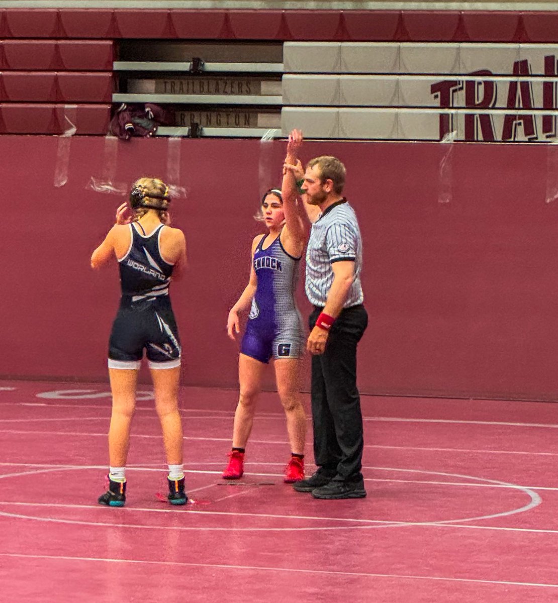 PrairieHeels's tweet photo. First day of HS Girls Wrestling Regionals and with two wins our girl is headed to the Semi Finals tomorrow π Thankful for the coaches and the amazing team we have in Glenrock!
#wrestlelikeagirl #hswrestling #hsregionals #wyomingwrestling #thatsmygirl #glenrockwrestling https://t.co/2epRuAg9TJ