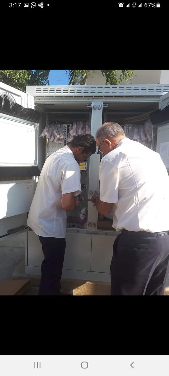 GarciaYisley's tweet photo. Se configuró nuevo GIE en el Consejo Popular Altahabana Capdevila Boyeros #Capdevila  
En próximos días se realizarán las pruebas de inserción  y de aceptación para su puesta en marcha, y con ello mejorar la calidad del servicio en la zona.#EtecsaTeAcompaña https://t.co/IoR5zB4qaI