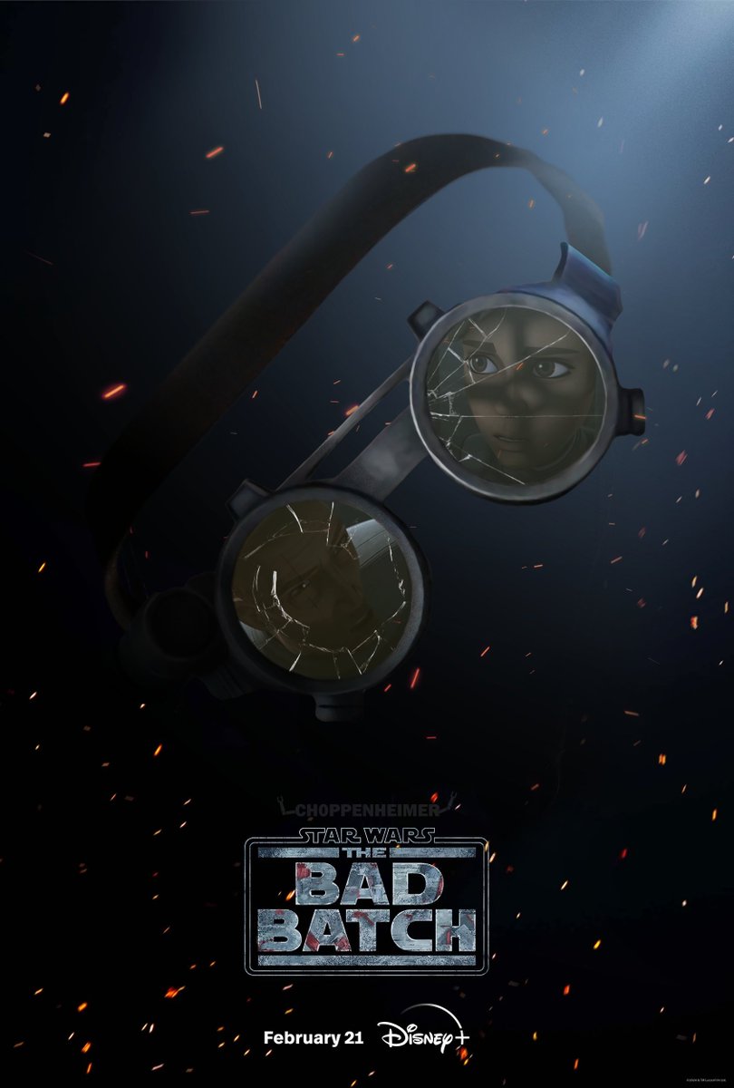 Made an alternative poster for The Bad Batch season 3