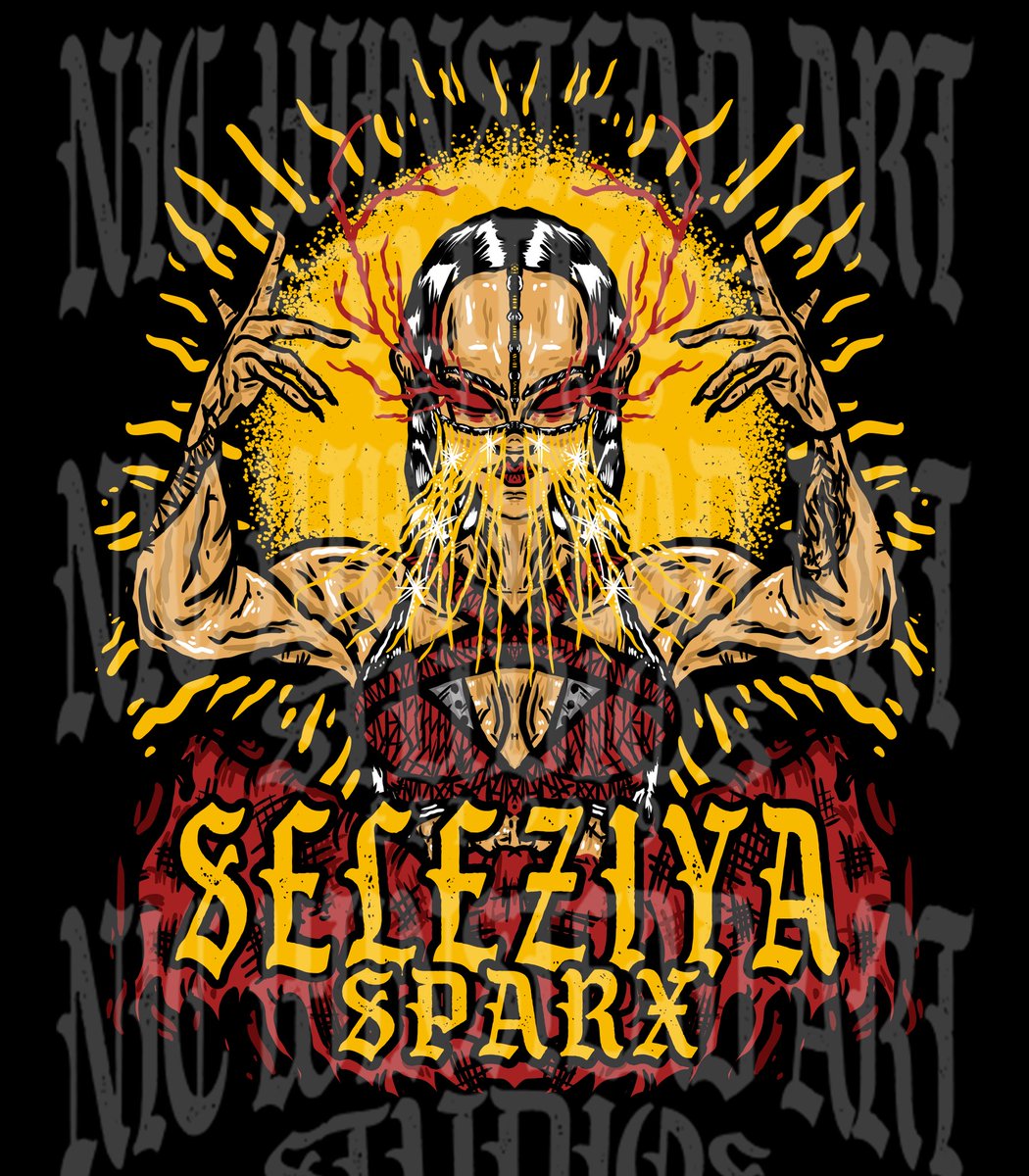 'God' @RealSelezSparx is a really cool wrestler I just found out about on social media! Super jacked! A Freetime design, I had fun w/ this one, and I hope she digs it!

#womenswrestling 
#indywrestling 
#winnipeg 
#canada 
#wrestlingdesign 
#wrestlingshirt 
#graphicdesign