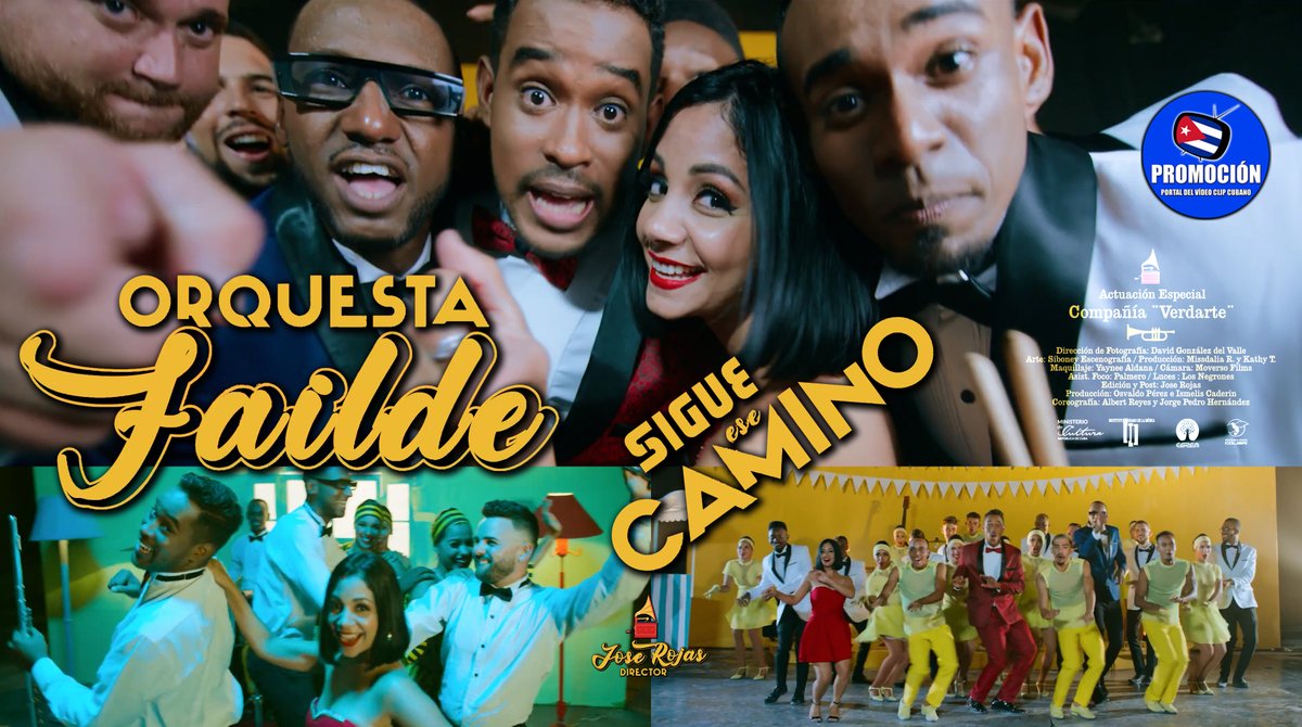 VideoClipCubano's tweet photo. 🇨🇺 Orquesta Failde | ¨Sigue ese camino¨ | Director: Jose Rojas | Videoclip | Música Popular Bailable  Cubana | Artistas Cubanos | Canción | #CUBA

👇Clic en el enlace para ver esta obra en el #PortalDelVídeoClipCubano
 https://t.co/23ytMh2Gvg https://t.co/Ad1zwO6tU9