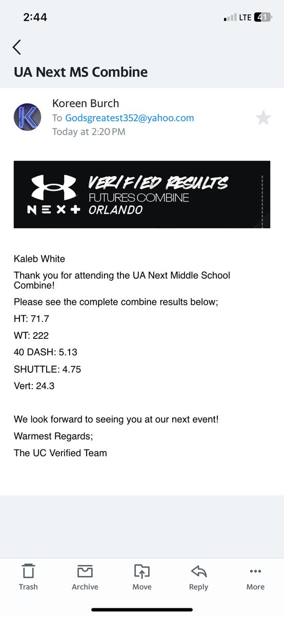 Kaleb White tweet media