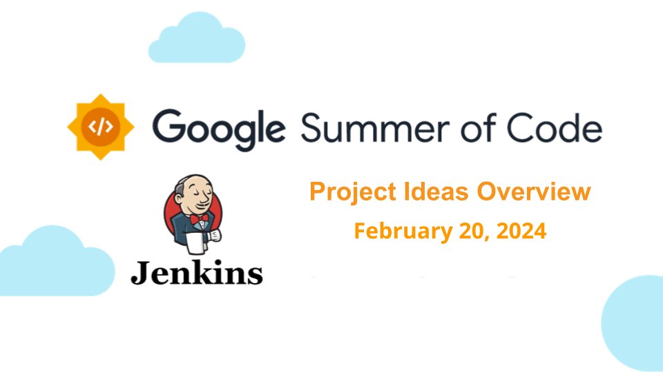 Jenkins in Google Summer of Code mentors will be providing project ideas overview next Tuesday, 20 February. Join us if you're a potential candidate meetup.com/jenkins-online…