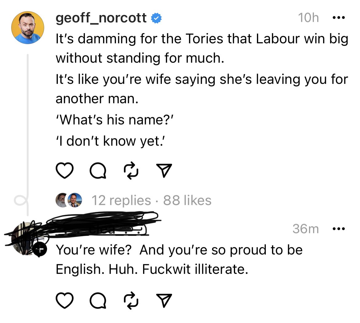 Geoff Norcott tweet media