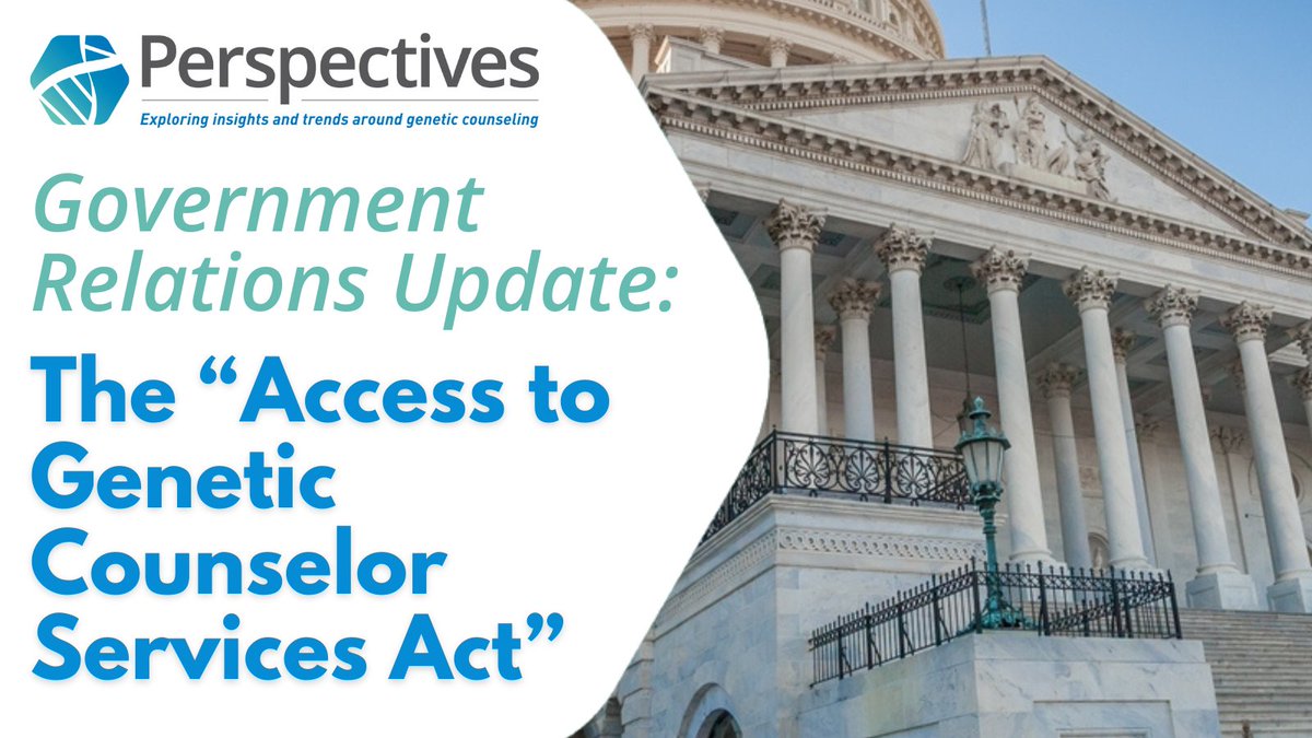GeneticCouns's tweet photo. Equitable #AccessToGCs is closer than ever! Considerable strides have been made educating #Congress on the need for access to #GeneticCounseling. Urge your organization to lend its voice on the Hill for HR3876/S2323! https://t.co/x19Hu9nW5e https://t.co/hEbZmLL2VU
