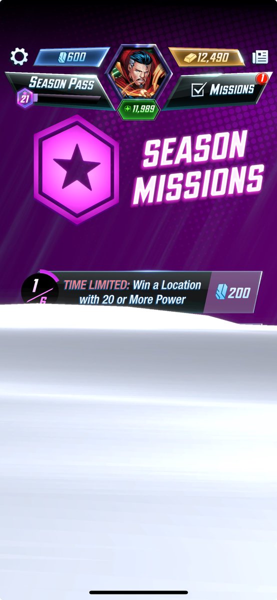 edsonfgr's tweet photo. ⁦@MARVELSNAP⁩ this is happening lately on iOS version, quite a lot! Please fix it! 😅 https://t.co/sUaf8BkLAQ