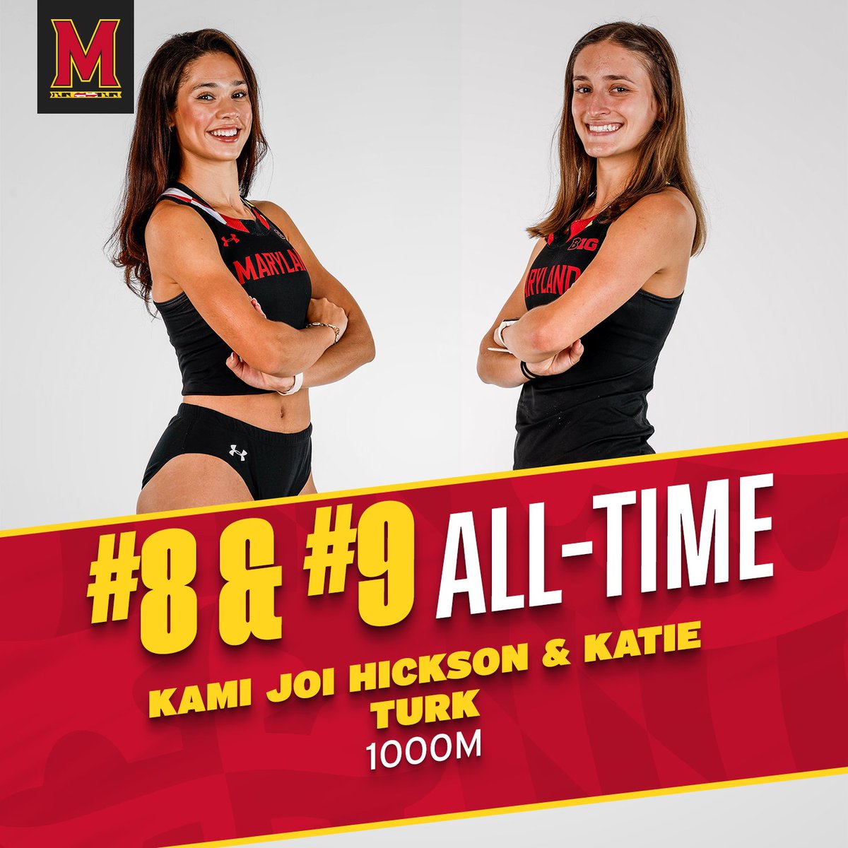 ALL-TIME TOP-TENS x2️⃣!

Kami and Katie both enter the record books in the women's 1000m! #KeepUp
