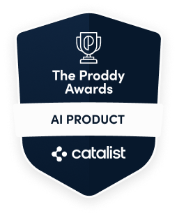 Some shiny new (virtual) hardware - <a href="/CatalistAI/">Catalist</a> won a a Proddy award for Best AI Products 😊 Opening a few more Early Access spots in celebration at catalistai.com