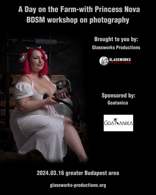 BDSM photography workshop starring @PrincessNova666 -Bondage racks - milking breasts with a milking machine -farm<a class="tags" target="_blank" title="On Twitter" href="/?out=eyJ0eXAiOiJKV1QiLCJhbGciOiJIUzUxMiJ9.eyJpYXQiOjE3MjQ3MDI1MjUsImlzcyI6InR3cG9ybnN0YXJzLmNvbSIsIm5iZiI6MTcyNDcwMjUyNSwiZXhwIjoxNzU2MjM4NTI1LCJyZWRpcmVjdF91cmwiOiJodHRwczovL3R3aXR0ZXIuY29tL1ByaW5jZXNzTm92YTY2NiJ9.i2D8E2t5LMi4WEVsYatKcERa84_25a1FRrNpwg7xG0qrtfwTIhwjMSc2gd0VnxWc-CF7cJJH5Vc8JZtgcNGY7g">@PrincessNova666</a><a href="/tag/bdsm"class="tags"><span>#bdsm</span></a><a href="/tag/orgasm"class="tags"><span>#orgasm</span></a><a href="/tag/bondage"class="tags"><span>#bondage</span></a><a href="/tag/forced"class="tags"><span>#forced</span></a>