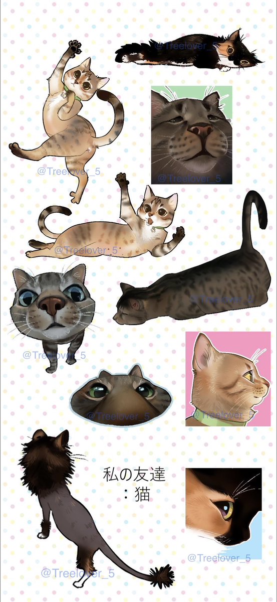 RaadicalRaheel's tweet image. “My friend: Cat” sticker sheet I’m making for #awesomecon this March 8-10 🐈‍⬛🐈🐾