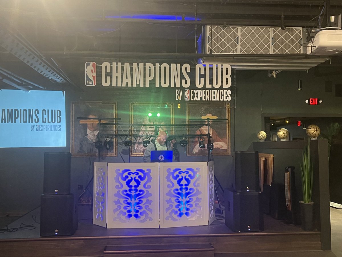 Kicking off NBA all star weekend!