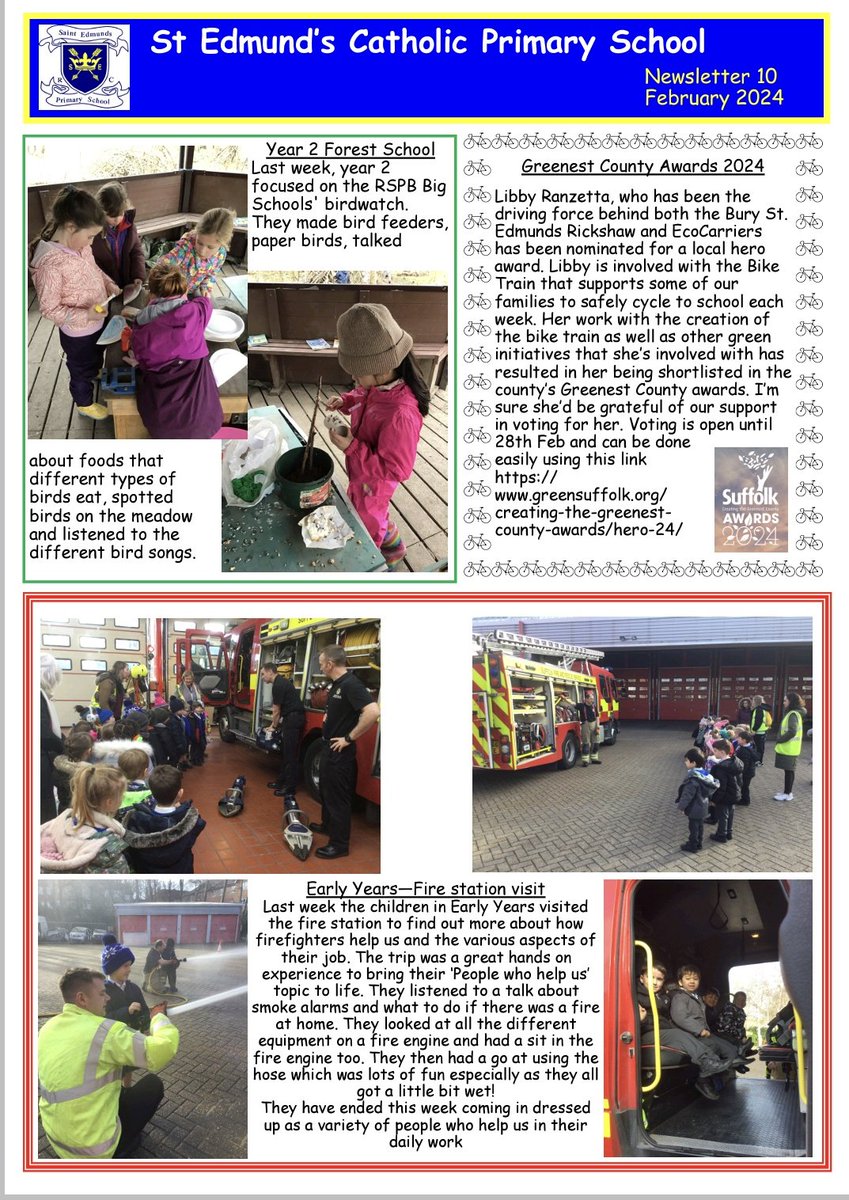 StEds_ip33's tweet photo. Take a look at today's newsletter. 
Wishing you all an enjoyable half term break. 🙂 https://t.co/tAzF5EmbzC
