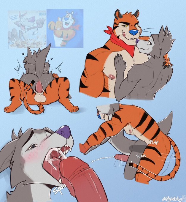 BigDominantGuy's tweet photo. '' Mascots in NSFW Mood '' 

18+ https://t.co/IELx2cfZjG