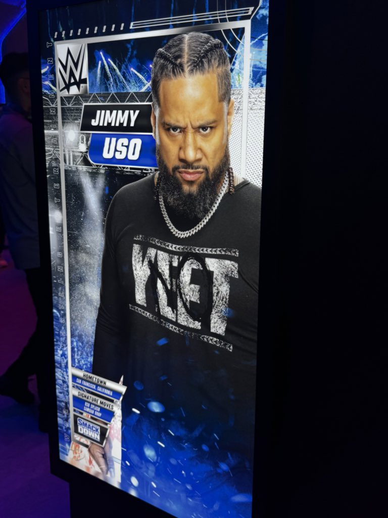 NatbyNature's tweet photo. This was at the new #WWEExperience today in Riyadh, Saudi Arabia. I’m so proud of The USOS. Since day one-ish! @WWEUsos @WWEmena https://t.co/yHivDh6fZF