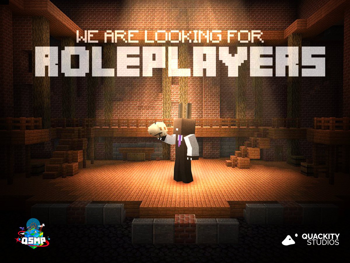 QSMPGlobal's tweet photo. 🎭 We are looking for Minecraft Roleplayers! 

Apply bellow! 
https://t.co/iLjatVwNVd

#QSMP #QSMP2024 https://t.co/kcj0VY1I9O