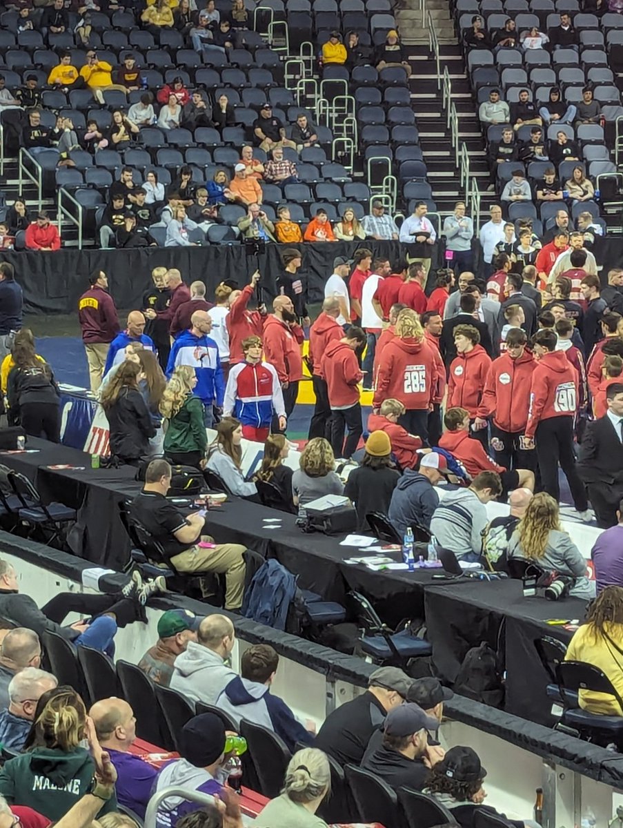 Wrestling State Finals Parade of Champions. Good Luck Bradin Daniels. #UCpride <a href="/RandolphEastern/">Randolph Eastern Schools</a> <a href="/UC_Principal/">UC Principal</a> <a href="/UCWrestlers/">Union City Wrestling</a>