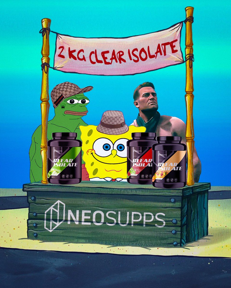 Da morgen unser 30% Sale darauf beginnt, verlose ich mit <a href="/sech28/">sech</a> 2x 500g Clear Isolate eurer Wahl ✅

1. <a href="/sech28/">sech</a> &amp; @byvnty folgen 
2. Retweeten 

Viel Glück 🍀