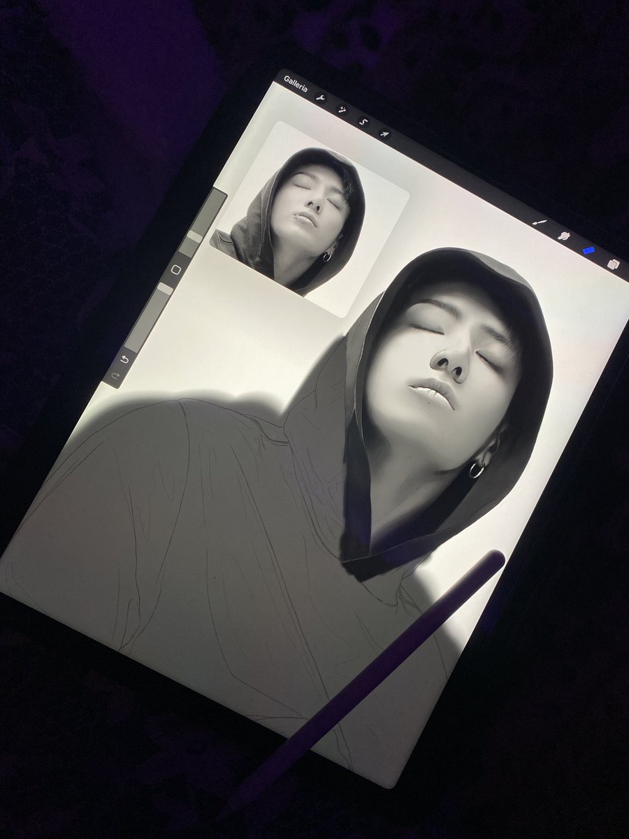 _mssart's tweet photo. How it is going for now….I’M SO EXCITED. THIS IS MY FAV CAMPAIGN EVER. THANKS @CalvinKlein FOR NEW PICS…NEW MATERIAL FOR US ARTISTS❤️

Hope you guys will look forward the final result🥺

#JungkookxCalvinKlein #Jungkook #jungkookfanart #myartwork https://t.co/M8RaDg8Lkc
