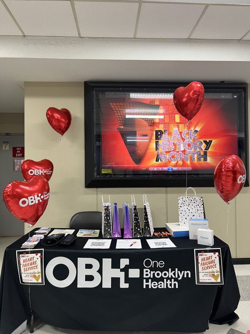 HeartFailureOBH's tweet photo. We want to thank the entire @onebklynhealth community for an incredible HF Awareness Day! This is just the first step in the fight against heart failure, but with a combined effort from the patients and medical team, we are motivated to educate and protect our community! https://t.co/gZFLD6zlxk